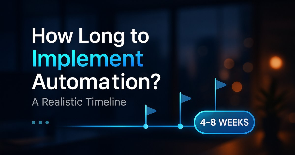 How Long Does It Take to Implement Business Process Automation?
